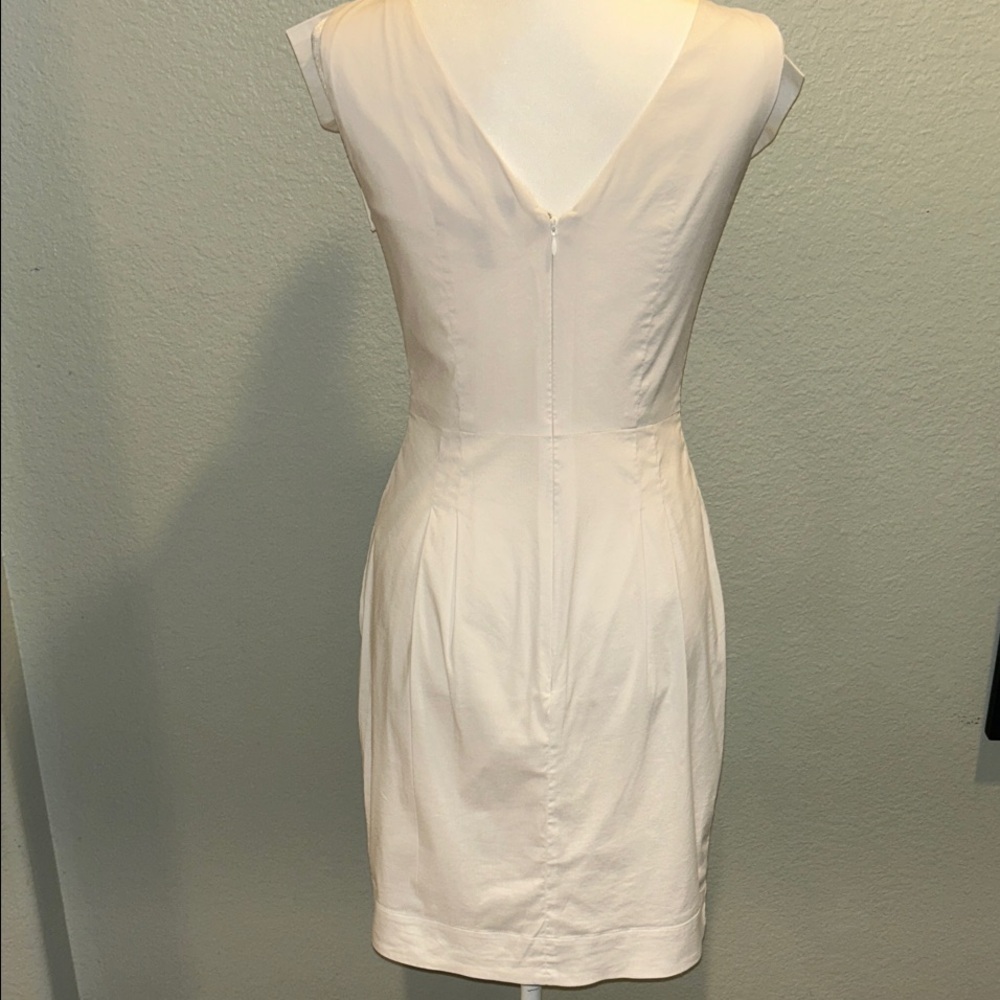 BCBGMaxAzria White Ruffle Mini Dress - Picture 5 of 8